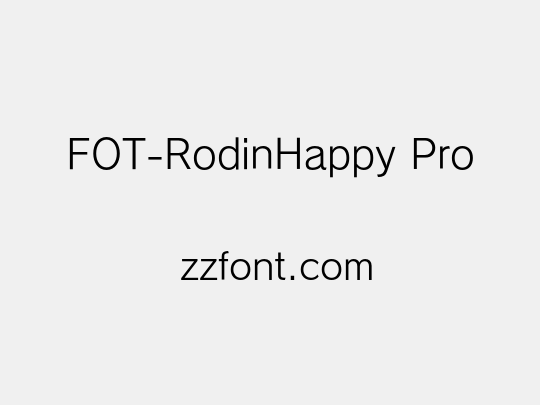 FOT-RodinHappy Pro