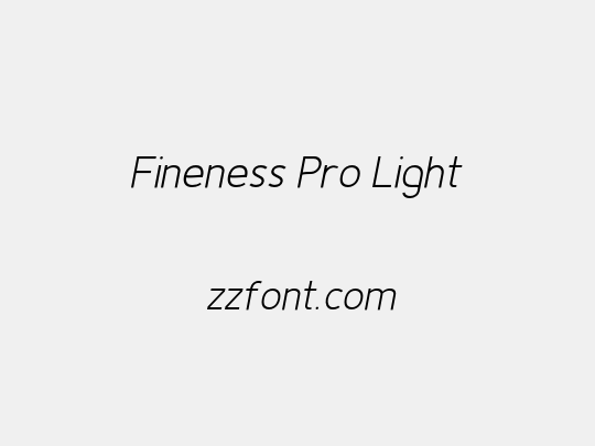 Fineness Pro Light