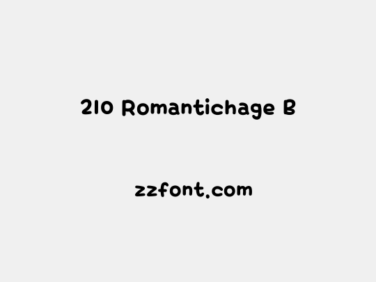 210 Romantichage B