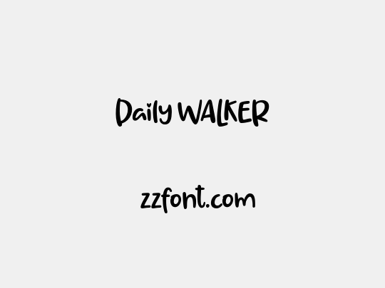 Daily WALKER
