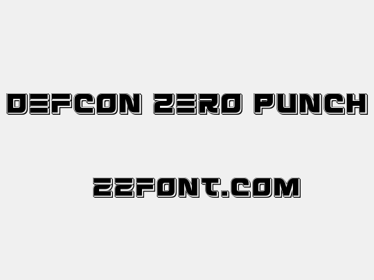 Defcon Zero Punch