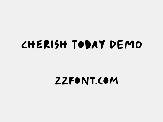 Cherish Today DEMO