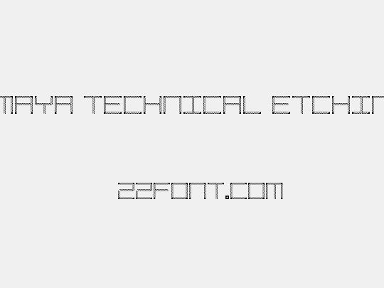 Amaya Technical Etching