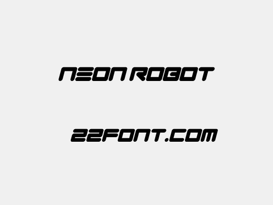 Neon Robot