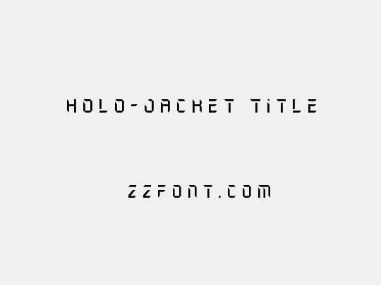 Holo-Jacket Title