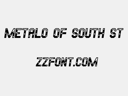 Metalo Of South St