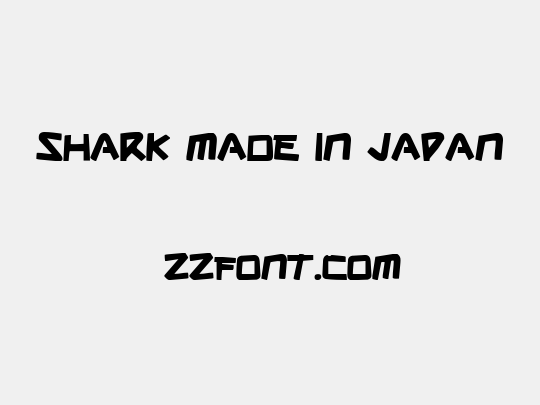 Shark Made In Japan