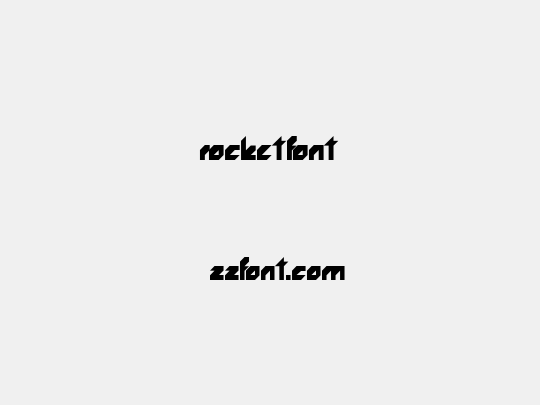 Rocketfont