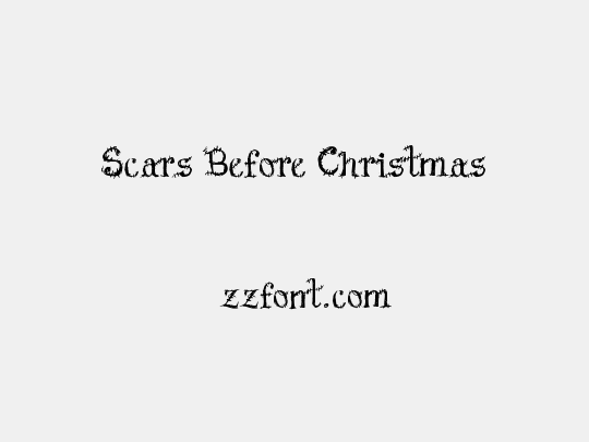 Scars Before Christmas