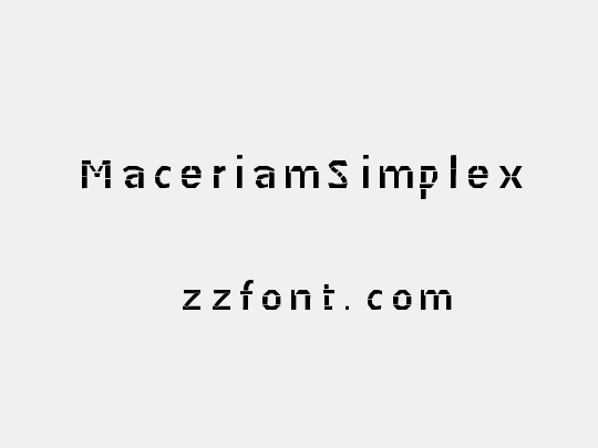 MaceriamSimplex