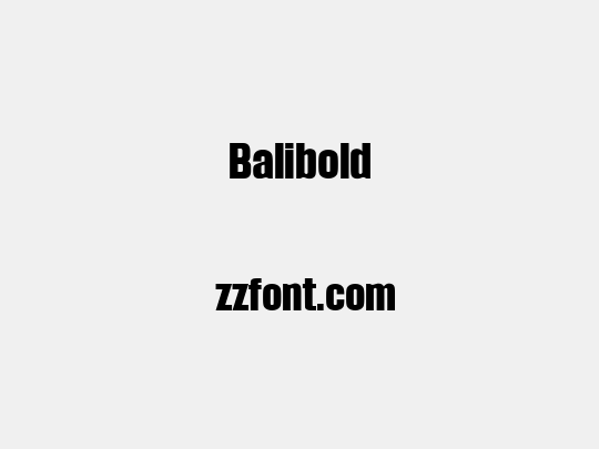 Balibold
