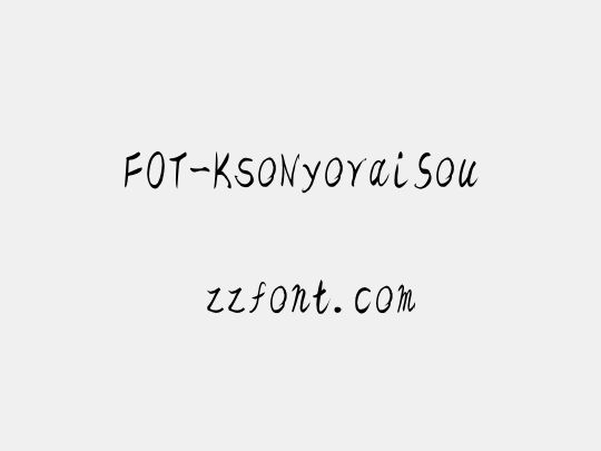 FOT-KsoNyoraiSou