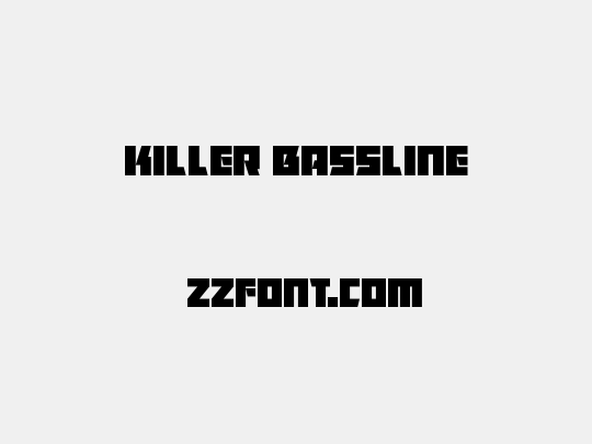 Killer Bassline