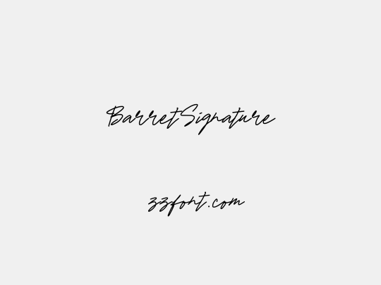 BarretSignature