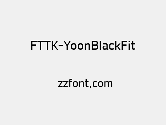 FTTK-YoonBlackFit