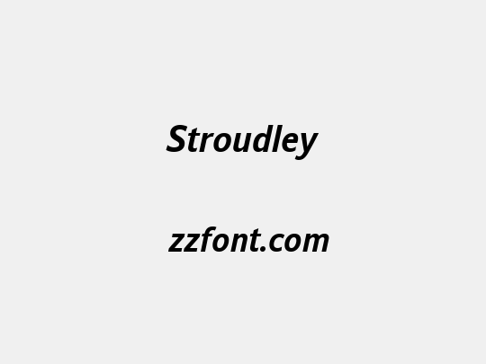 Stroudley