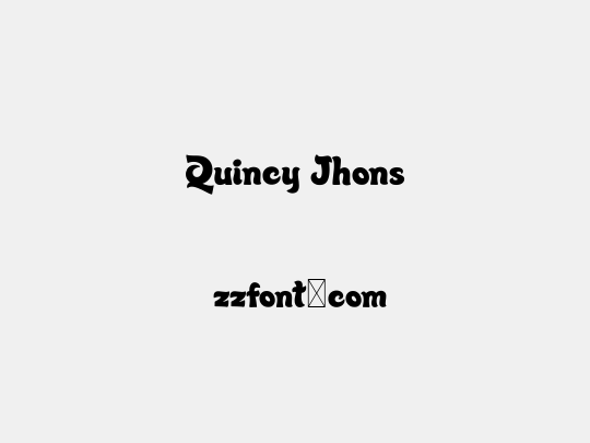 Quincy Jhons