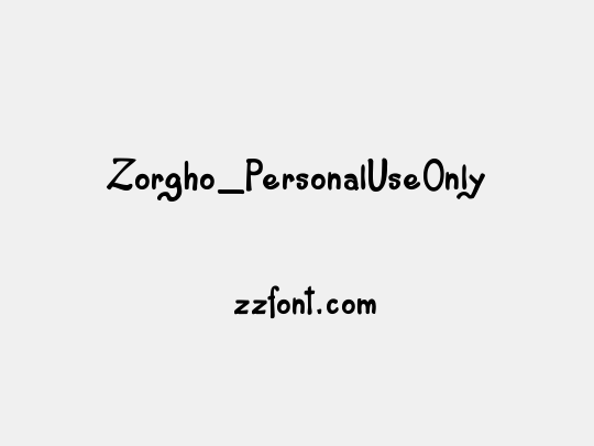 Zorgho_PersonalUseOnly