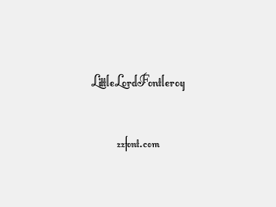 LittleLordFontleroy