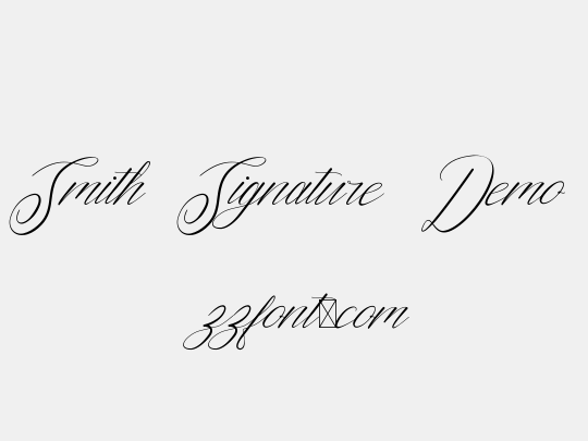 Smith Signature Demo