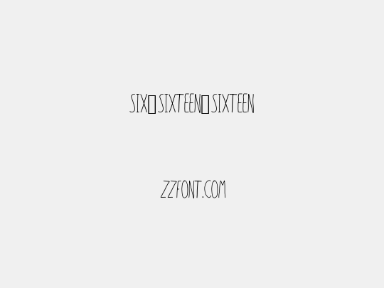 SIX_SIXTEEN_SIXTEEN