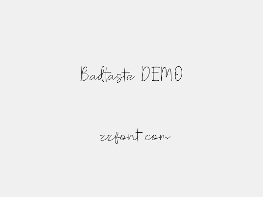 Badtaste DEMO