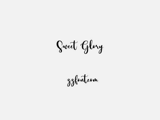 Sweet Glory