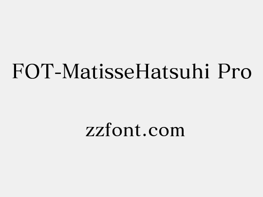FOT-MatisseHatsuhi Pro