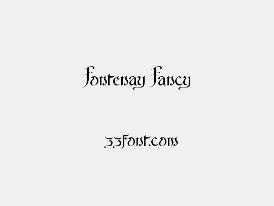 Fontenay Fancy