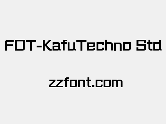 FOT-KafuTechno Std