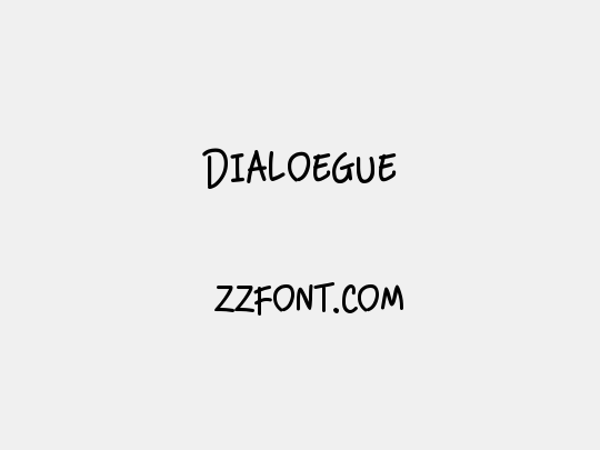 Dialoegue