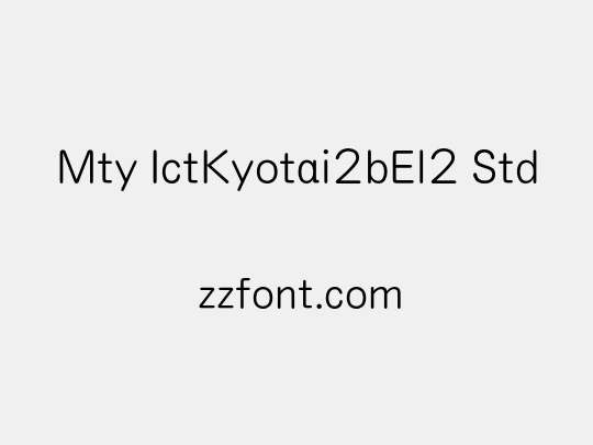 Mty IctKyotai2bEl2 Std