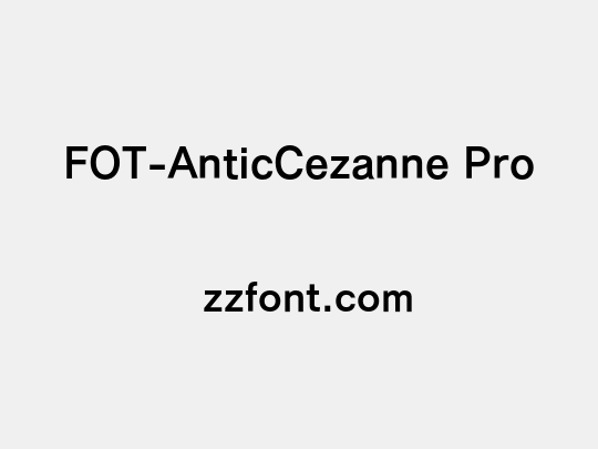 FOT-AnticCezanne Pro