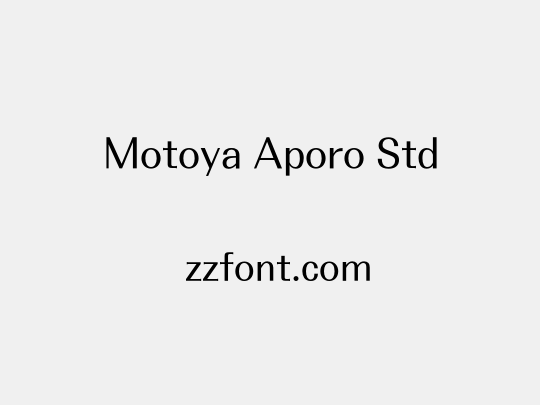 Motoya Aporo Std