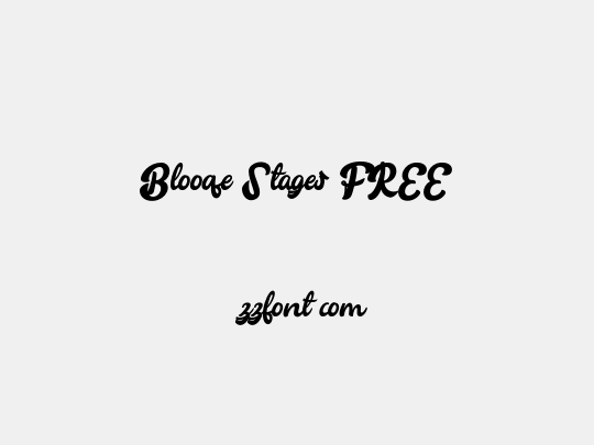 Blooqe Stages FREE