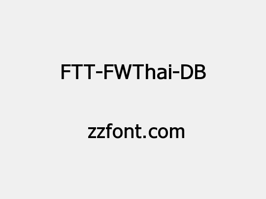 FTT-FWThai-DB