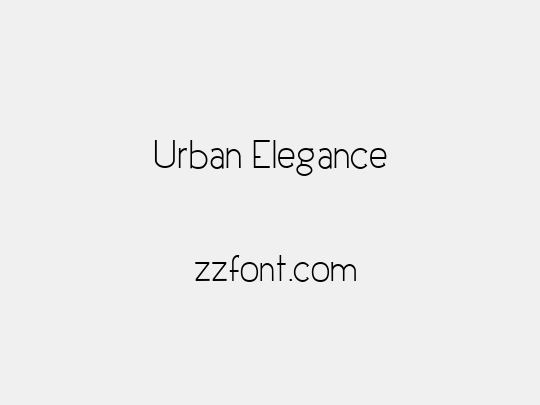 Urban Elegance