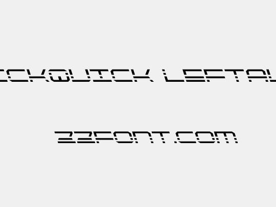 QuickQuick Leftalic