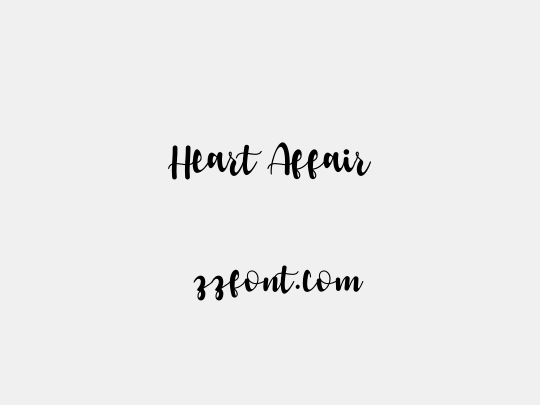 Heart Affair
