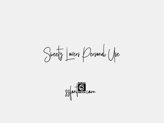Sweety Lovers Personal Use