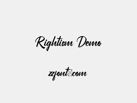 Rightism Demo