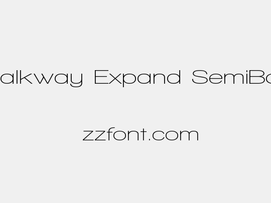 Walkway Expand SemiBold