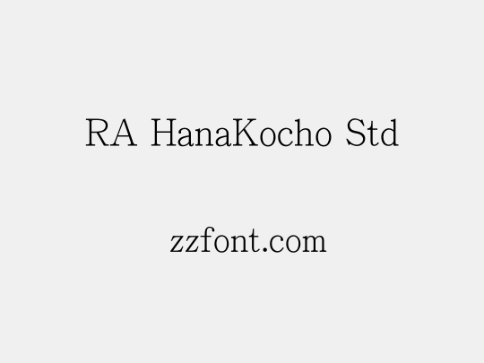 RA HanaKocho Std