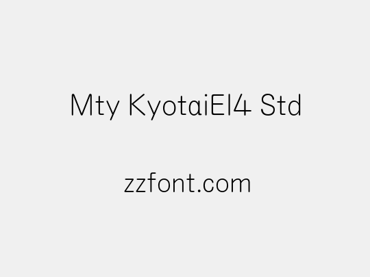 Mty KyotaiEl4 Std