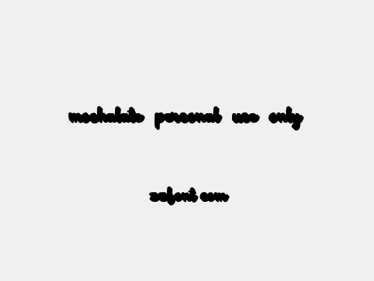 mochalate personal use only