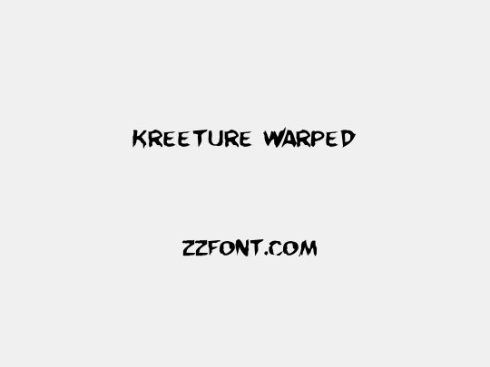 Kreeture Warped