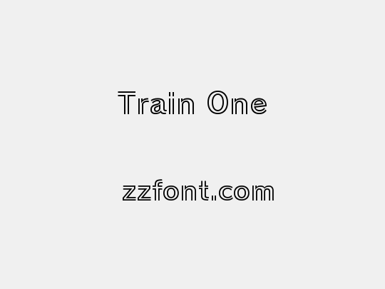 Train One