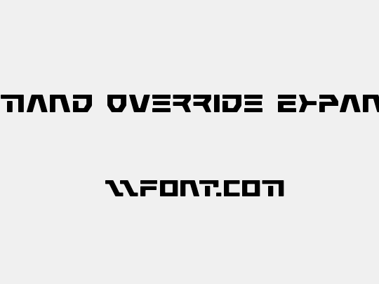 Command Override Expanded