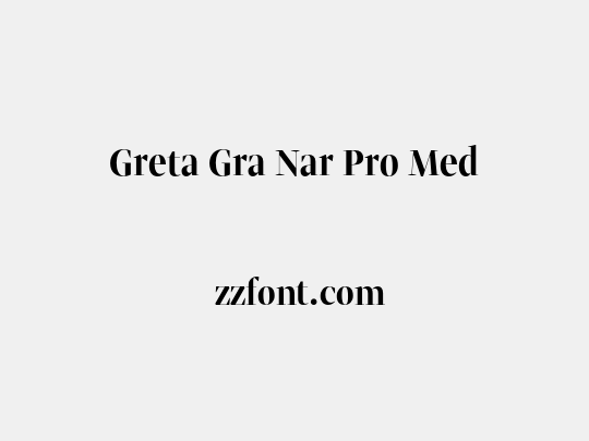 Greta Gra Nar Pro Med