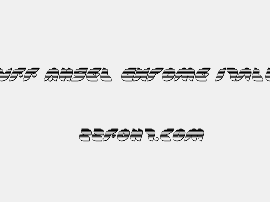 Puff Angel Chrome Italic